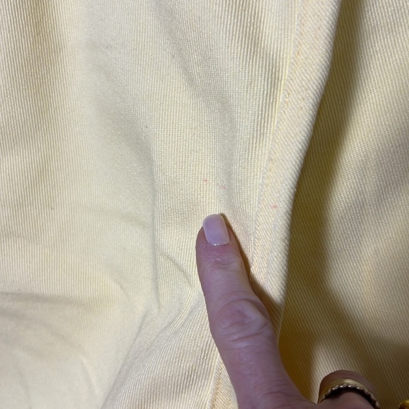 Vintage Rockies in Butter Yellow Size 28/7 Rigid 100% Cotton Denim - Picture 8 of 13